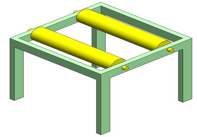  - 2 ROLL CONVEYOR WITHOUT MOTOR